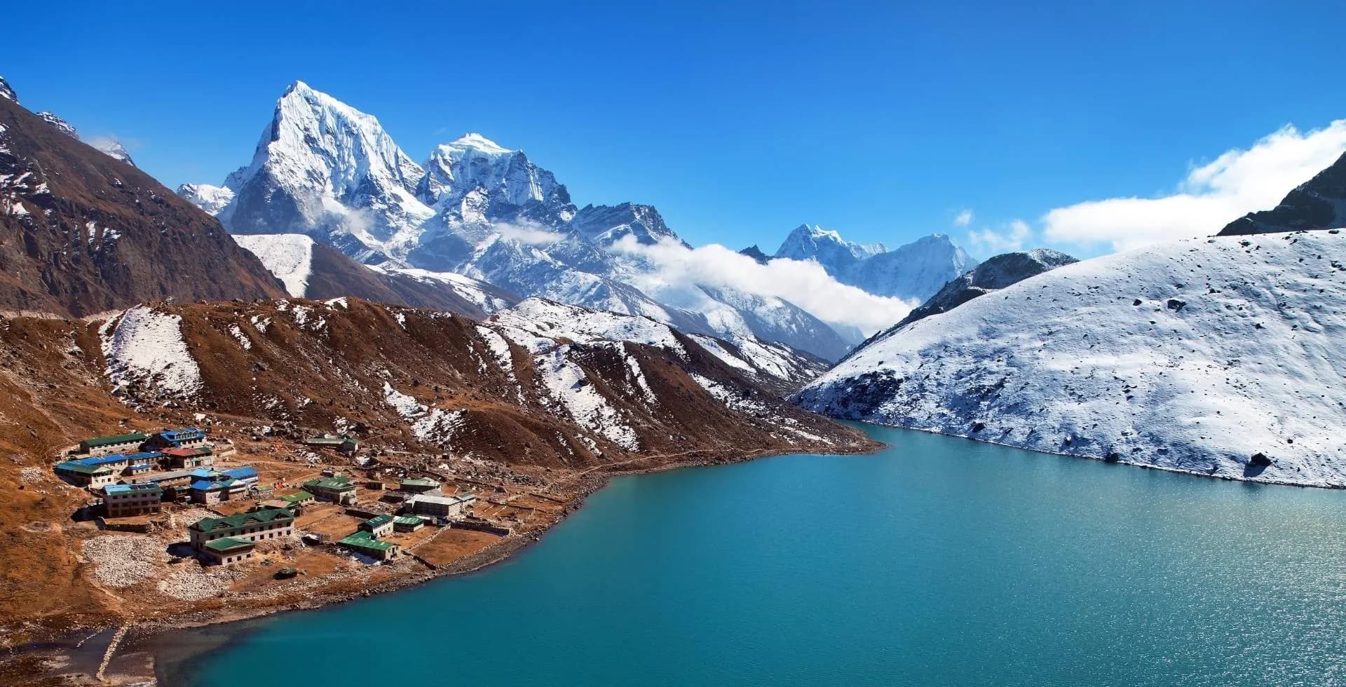 Gokyo Lake in the Everest region, Nepal