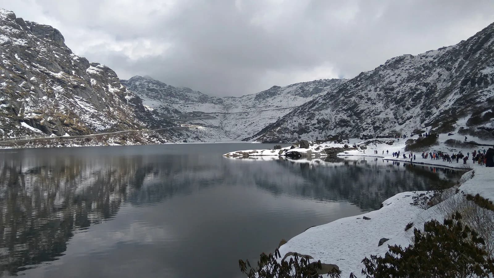 Tsomgo Lake in the Sikkim Himalayas